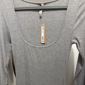 Skims Lounge Long Sleeve Dress